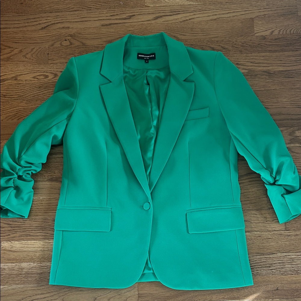 Generation Love Madison Kelly Green Blazer